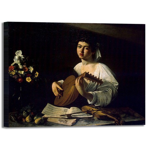 Caravaggio suonatore liuto - di,