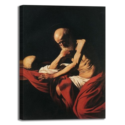 Caravaggio san girolamo - san,