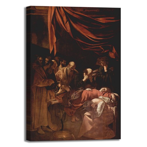 Caravaggio morte della - , vergine