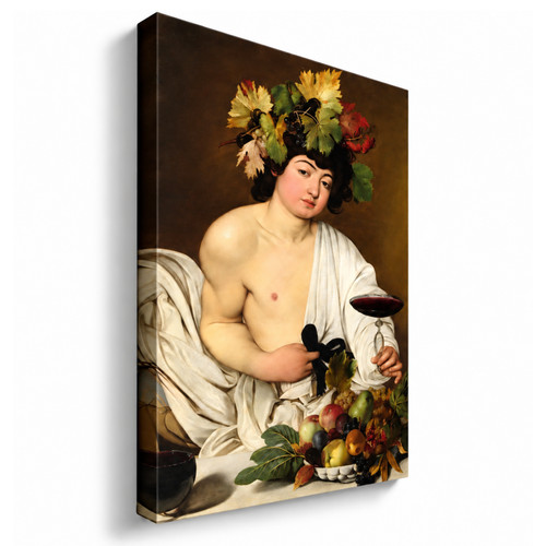 Quadro bacco caravaggio - quadro,