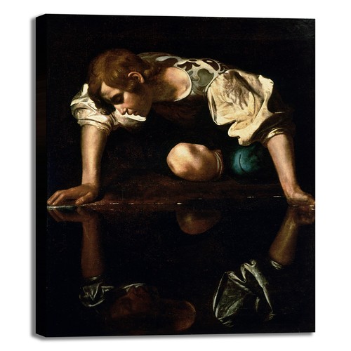 Caravaggio narciso design - caravaggio,