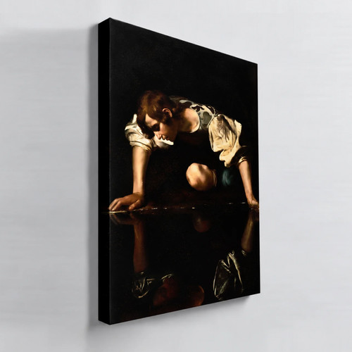 Quadro narciso caravaggio - di,