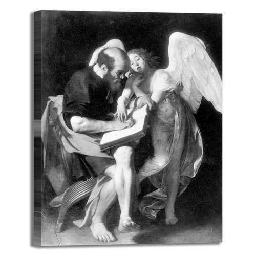 Caravaggio san matteo - matteo, e