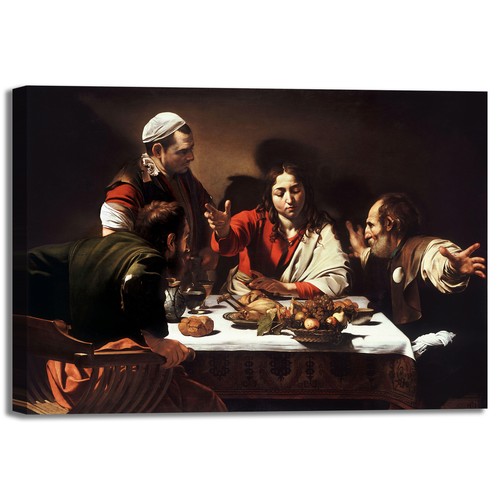 Caravaggio cena emmaus - cena, in