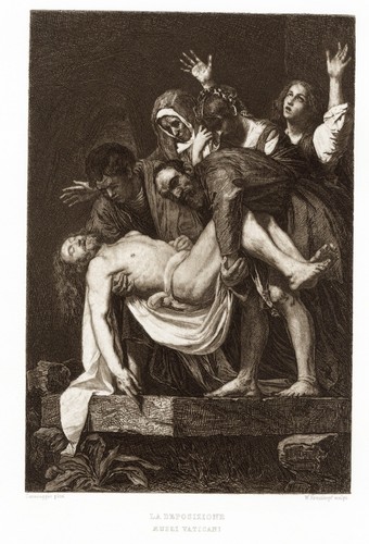 Deposizione caravaggio - deposizione,, di