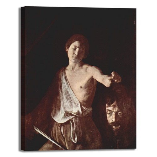 Caravaggio davide testa - davide, golia