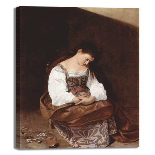 Caravaggio maddalena penitente - caravaggio,