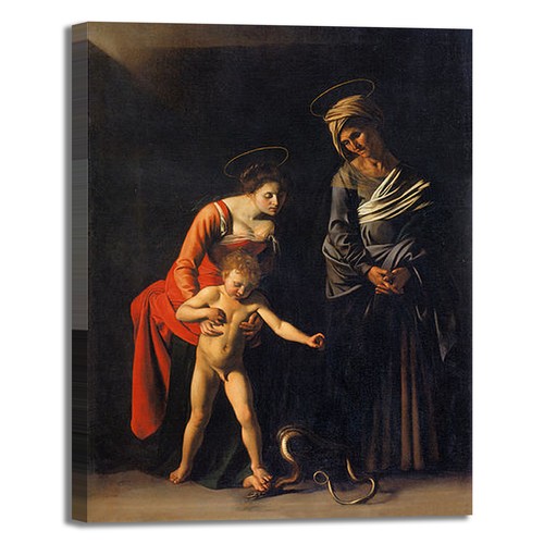 Caravaggio madonna bambino - caravaggio,